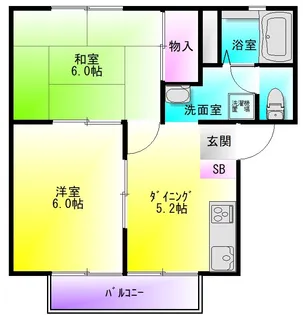 パナメゾンアオキ【1階】の間取り
