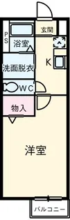 ハイツはたの【2階】の間取り