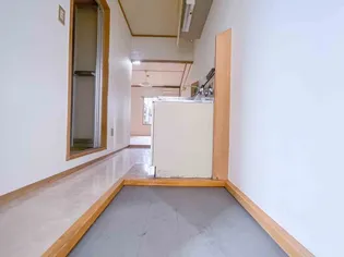 コーポ仲田【1階】の玄関