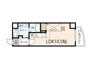 グランドポレストーネ東平塚【2階】の間取り