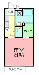 ワンズ サウス【2階】の間取り