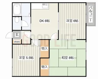 兵庫県加古川市平岡町山之上【アパート】の間取り