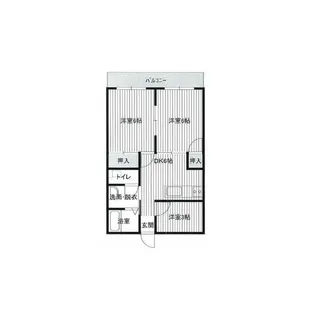 コーポスタンダード【2階】の間取り