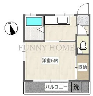 メゾンもり【2階】の間取り