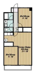 シティハイツオーキッド【6階】の間取り