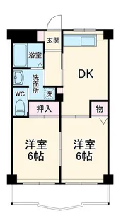 You Stage Shikatani【4階】の間取り
