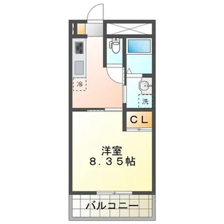 アーバンヒルズ津【3階】の間取り