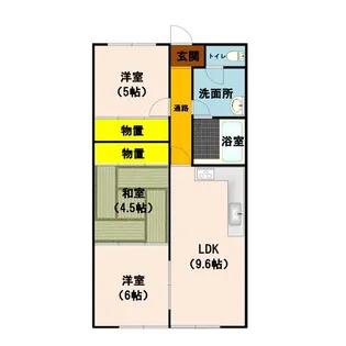 エスト泉が丘 306【3階】の間取り