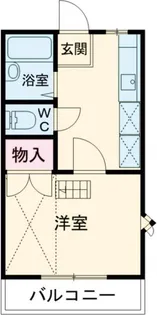 赤毛のアン【2階】の間取り