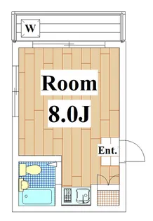 アリュール自由が丘【4階】の間取り
