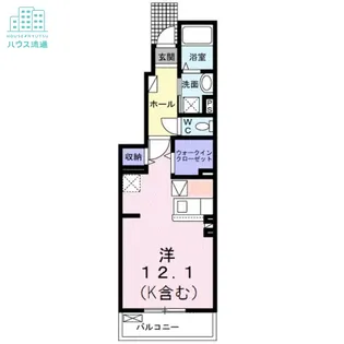 ジョイアポート【1階】の間取り