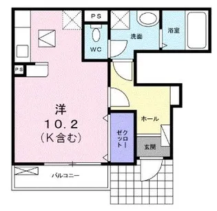 ヴィオラM【1階】の間取り