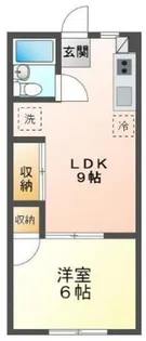 ハックベリーハイツII【3階】の間取り