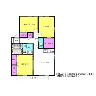 リモージュ【2階】の間取り