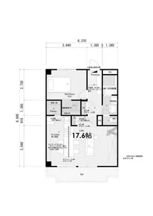 第5サンハイツ大森【4階】の間取り