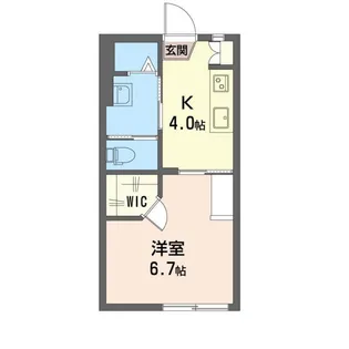 エステート静【1階】の間取り