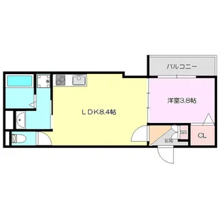 大阪府吹田市内本町3【マンション】の間取り