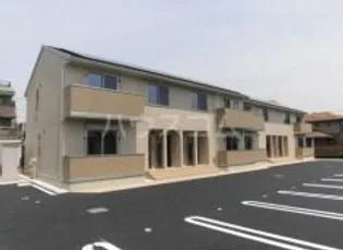 山梨県中巨摩郡昭和町西条新田【アパート】の外観