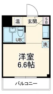 1Rの間取り画像