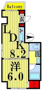 Comfair森下【3階】の間取り