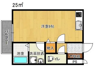 セジュールIHARA【1階】の間取り