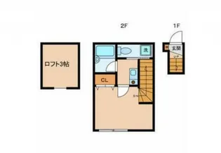 ビッグゼンII【2階】の間取り