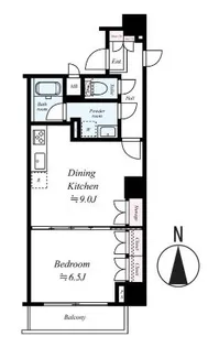 スパシエトラッド両国【7階】の間取り