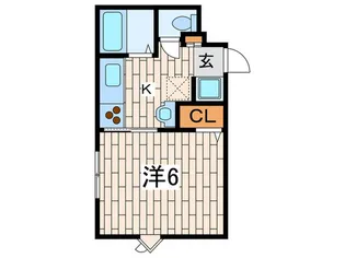 メゾンプルミエ-ルA【1階】の間取り