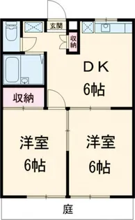 エステートピアさいとう【1階】の間取り