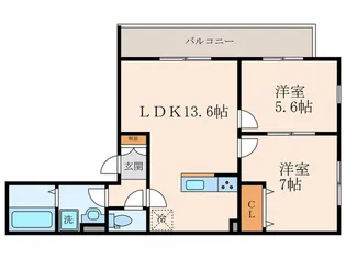 フォレスタ ベルデ【3階】の間取り