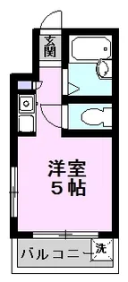ジュネパレス松戸第33【1階】の間取り