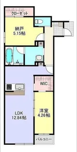 グランツリー井野【1階】の間取り