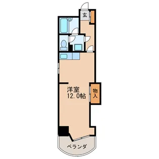 秋月ハイツ【11階】の間取り