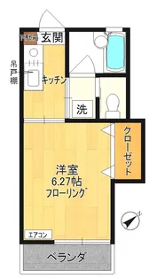 【フルーツハウスIII】【1階】の間取り