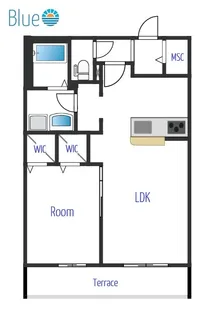 Malma Kugenuma【1階】の間取り
