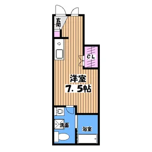 カインドネス八王子大塚C棟【1階】の間取り