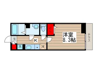 ミルキーウェイ柏【1階】の間取り