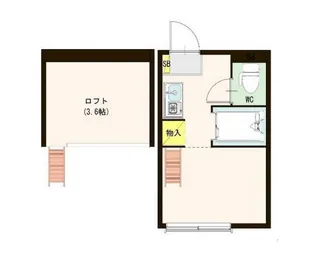 東京都杉並区成田東4【アパート】の間取り