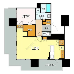 ザ・ファインタワー久屋大通【3階】の間取り