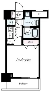 スカイコート都立大学第3【3階】の間取り