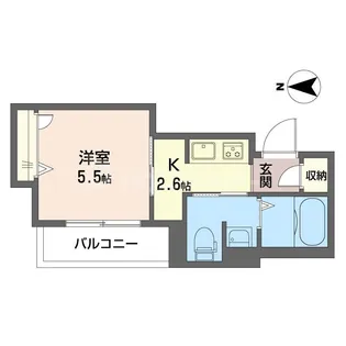ビスタリエ南花畑【3階】の間取り