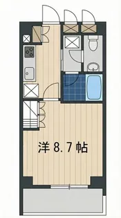 グラウスヒル【3階】の間取り