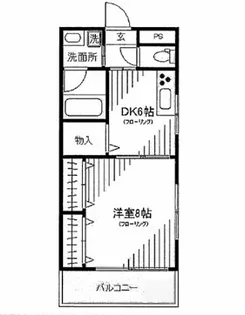 グランコート西新宿【3階】の間取り