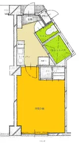 シャンロワールM【5階】の間取り