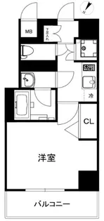 ハーモニーレジデンス田町【4階】の間取り