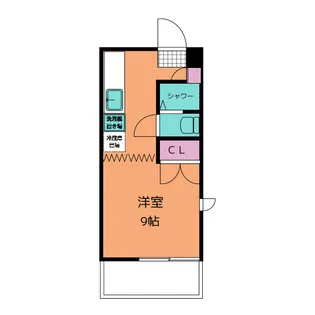 ヴォーヌング東山【1階】の間取り