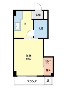 レジデンス富士見【1階】の間取り