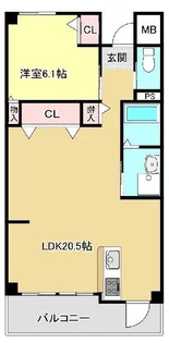 メゾン相生【5階】の間取り