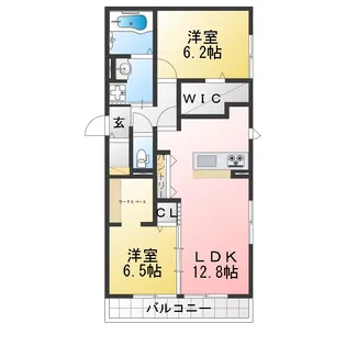 プレシオサ【3階】の間取り