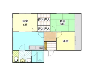 サンヒルズ【1階】の間取り